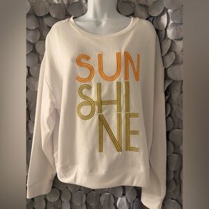 Off White Sunshine Sweatshirt